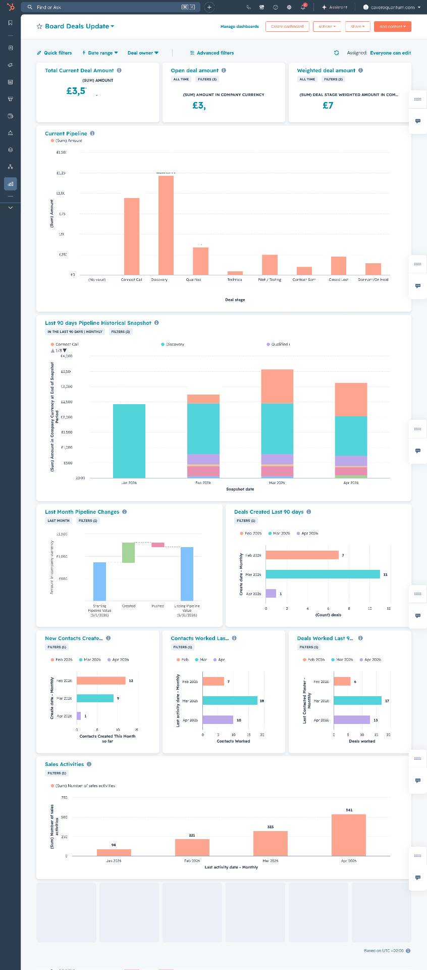 Cavero Quantum — live site preview